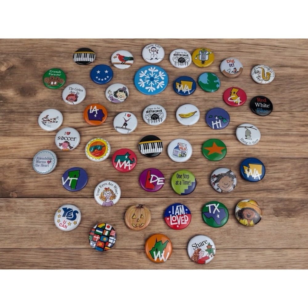 Lot Of 42 American Girl Pins